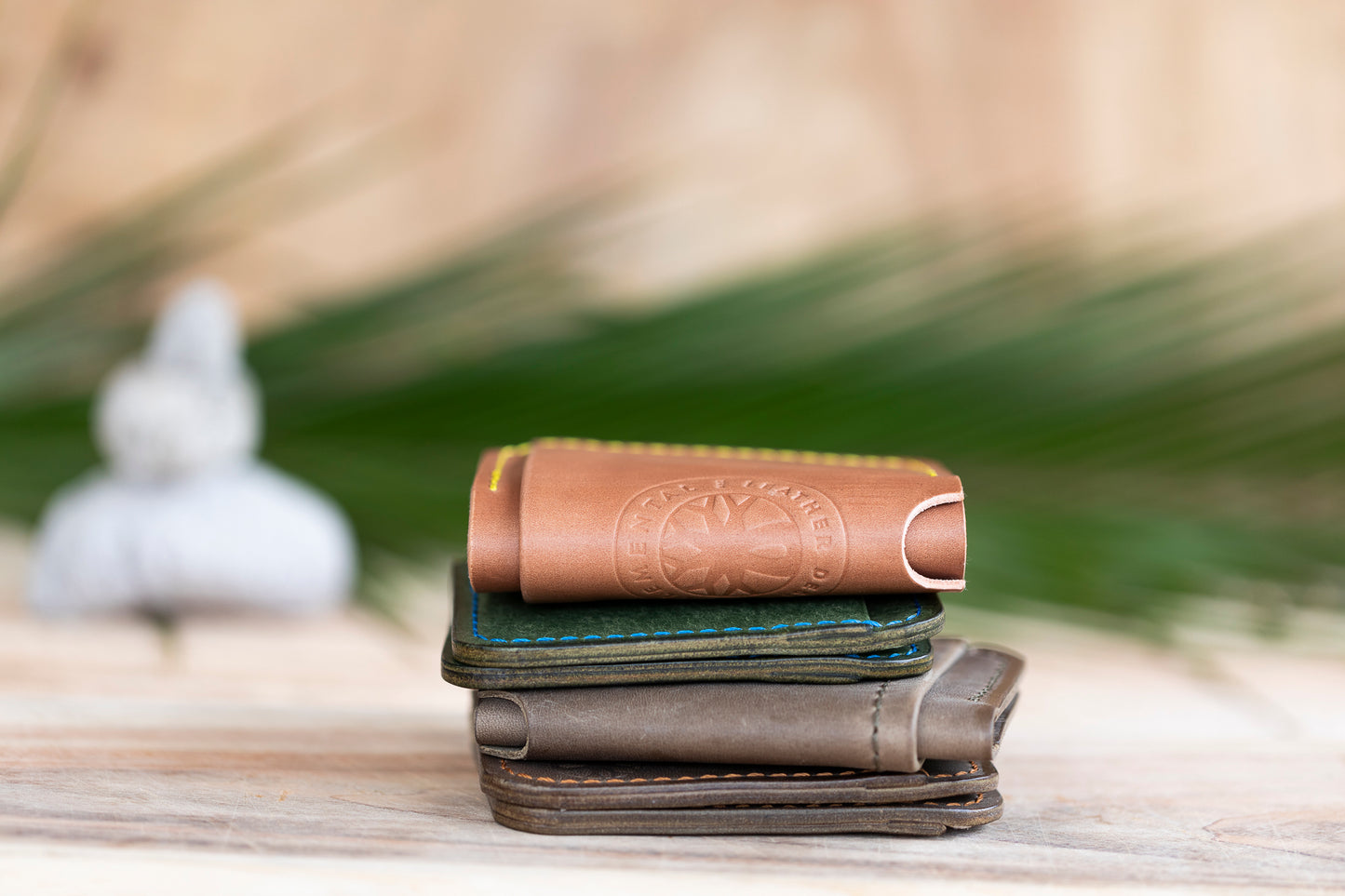 LEATHER WALLET - Medium