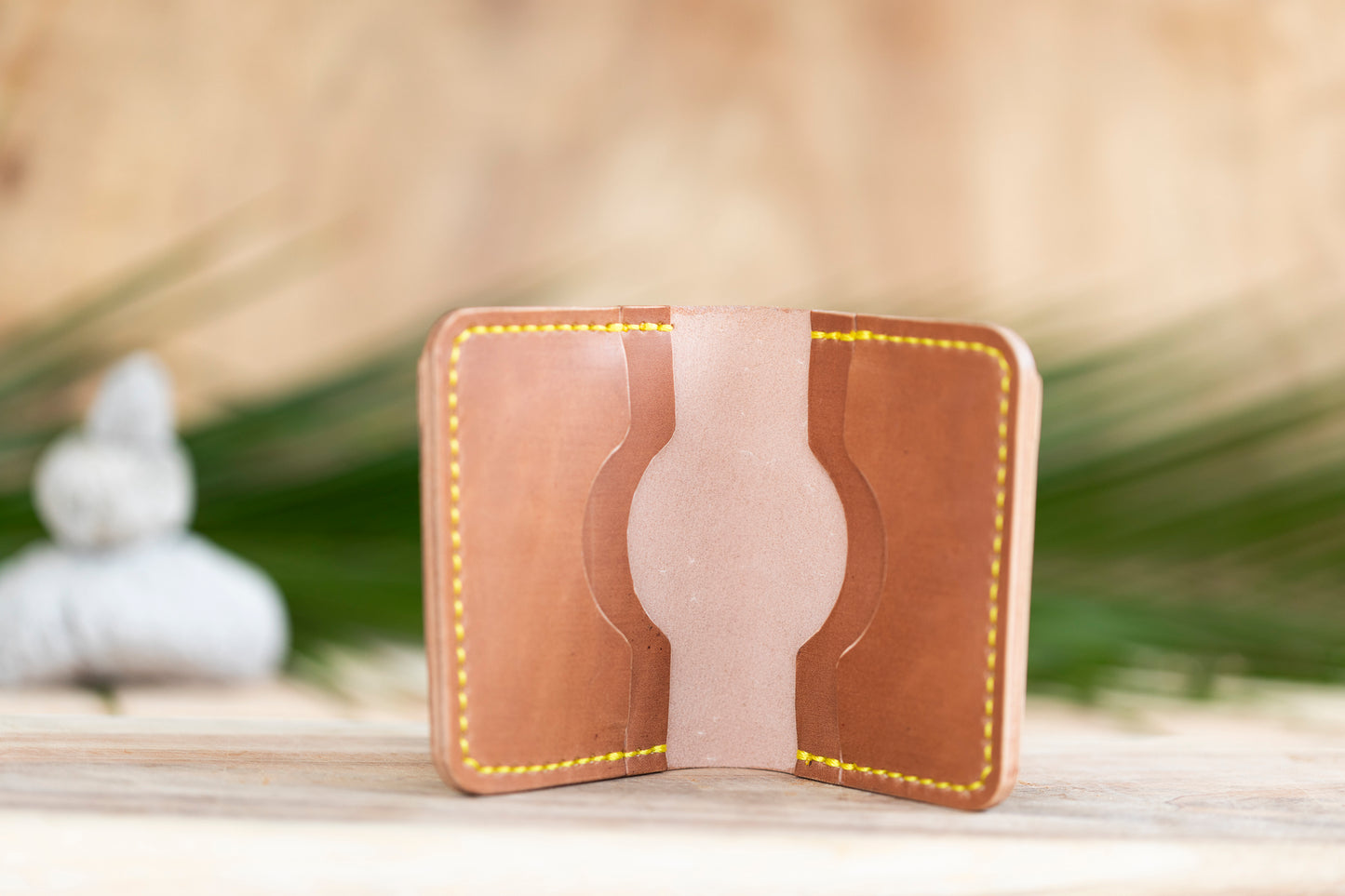 LEATHER WALLET - Medium