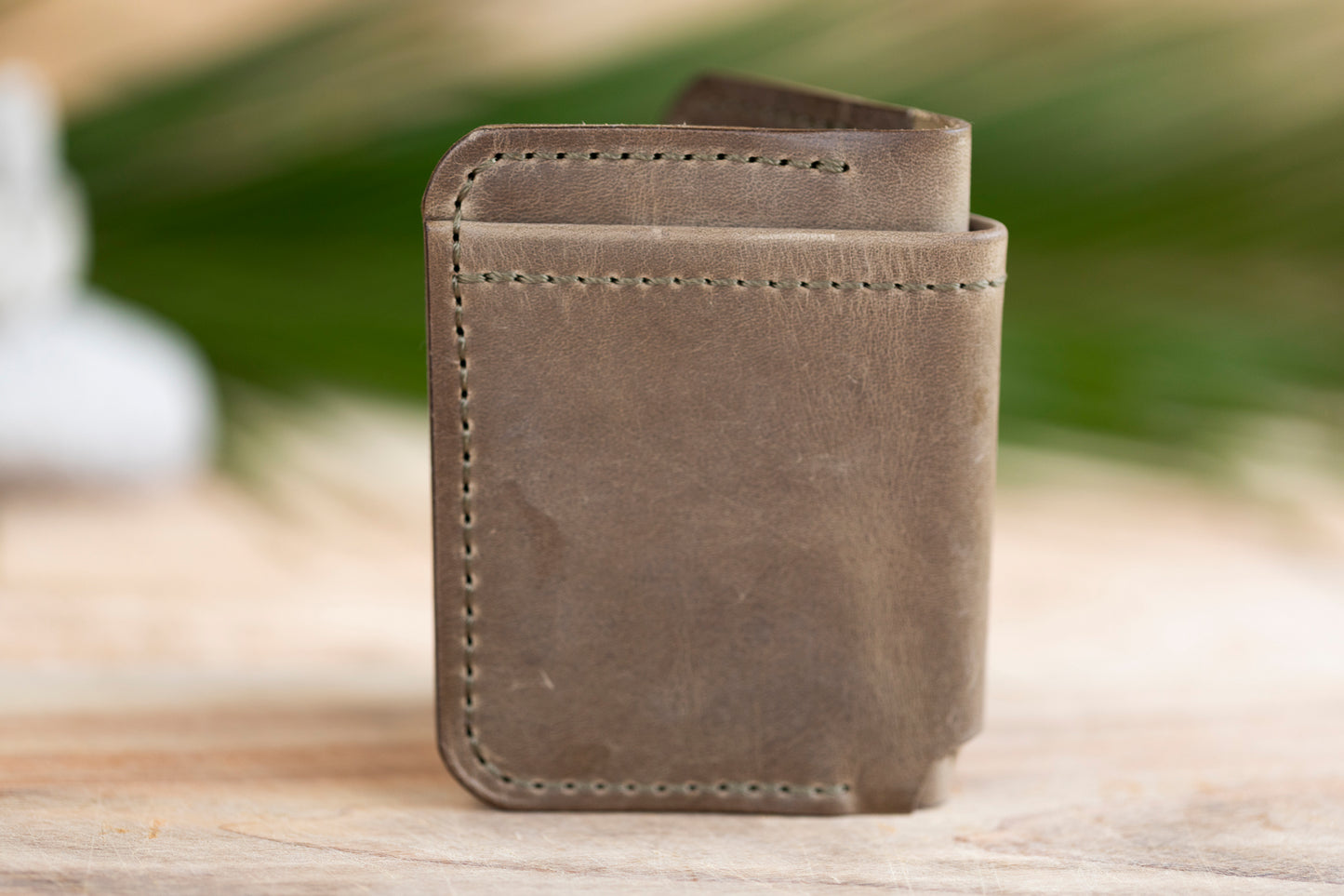 LEATHER WALLET - Medium