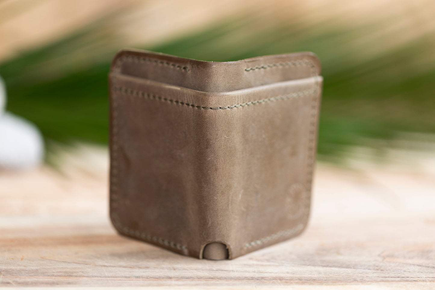 LEATHER WALLET - Medium