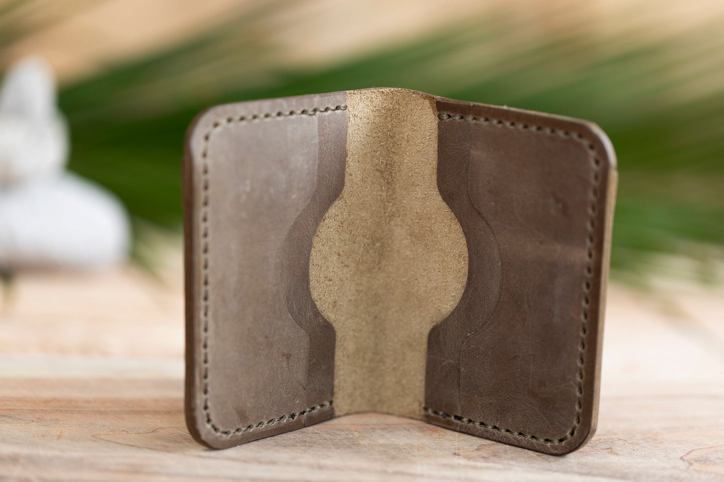 LEATHER WALLET - Medium