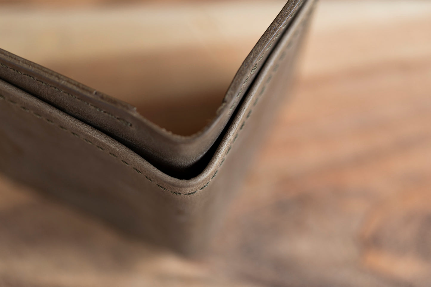 LEATHER WALLET - Medium