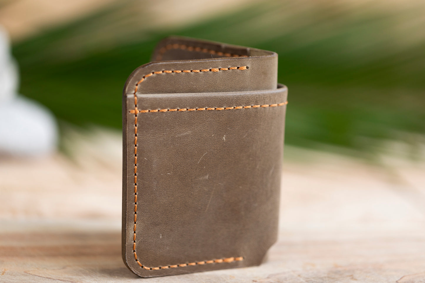 LEATHER WALLET - Medium