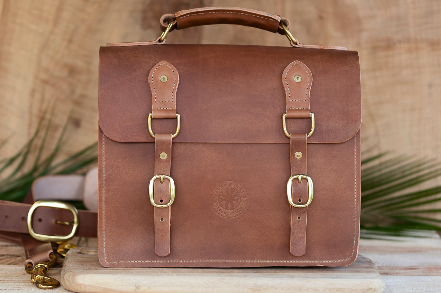 LEATHER BRIEFCASE