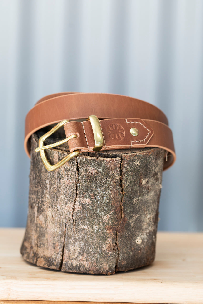 CUSTOM LEATHER BELT - Handmade