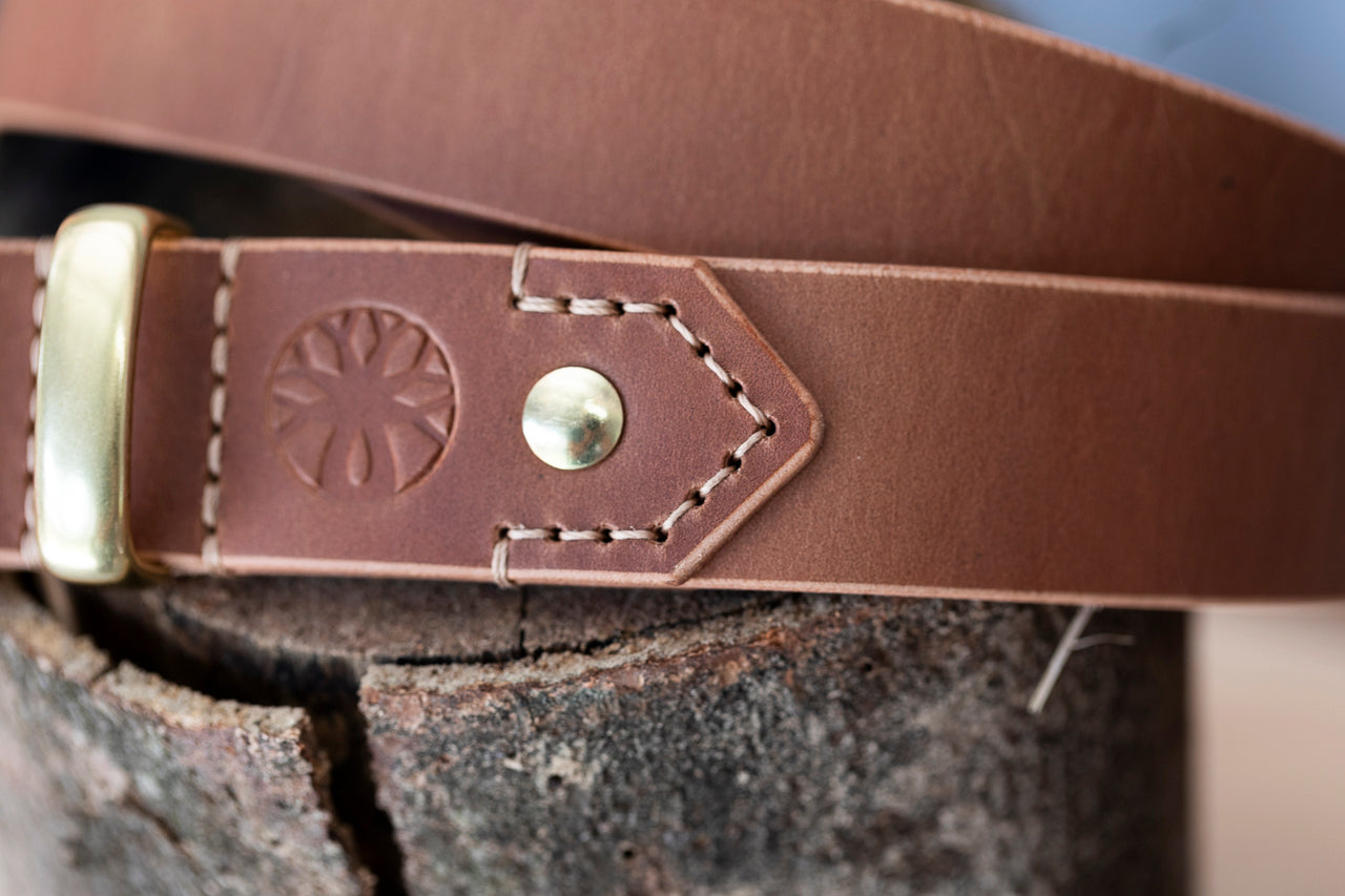 CUSTOM LEATHER BELT - Handmade