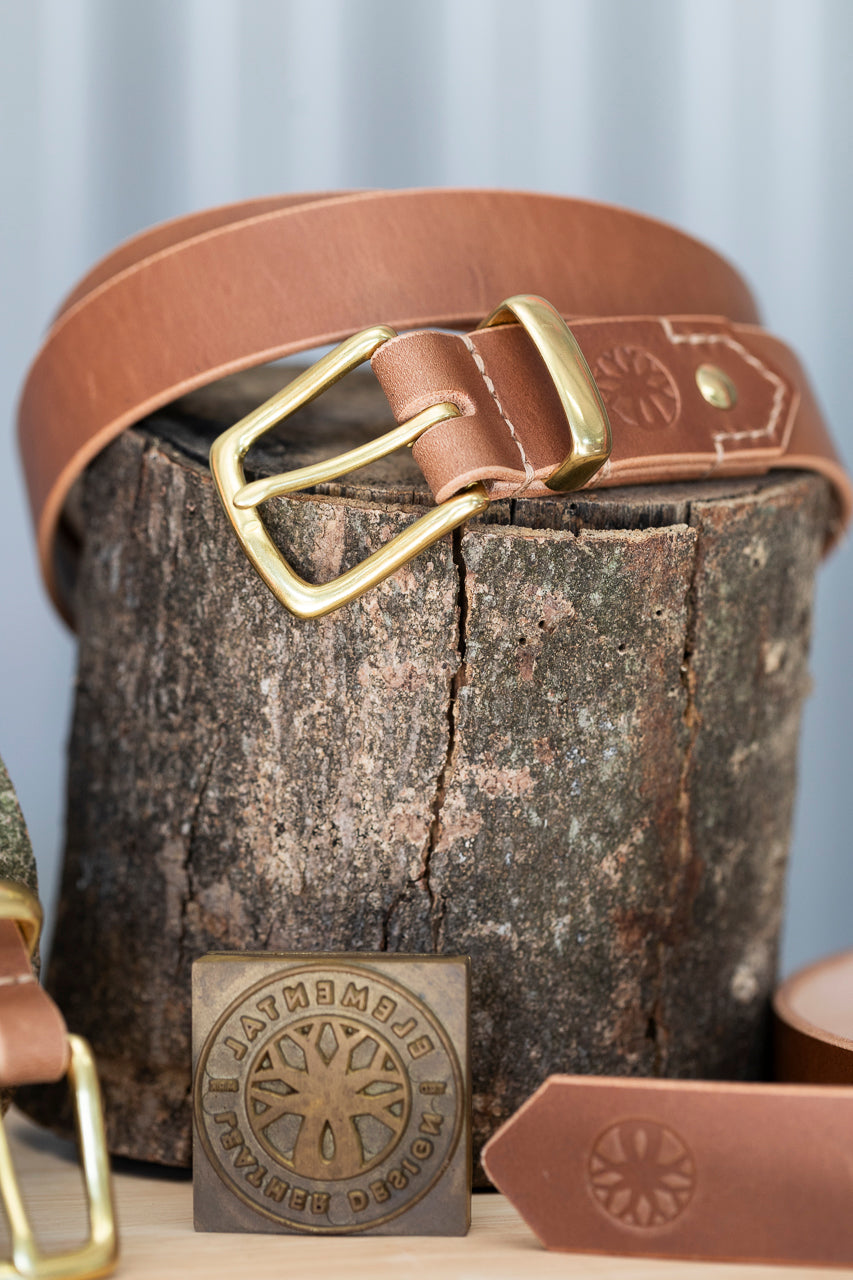 CUSTOM LEATHER BELT - Handmade