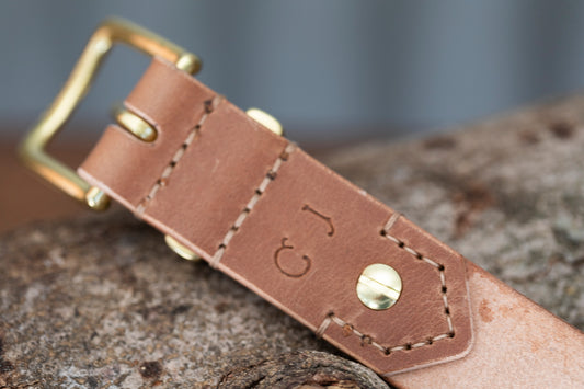 CUSTOM INITIALS (up to 3) - Belt Only